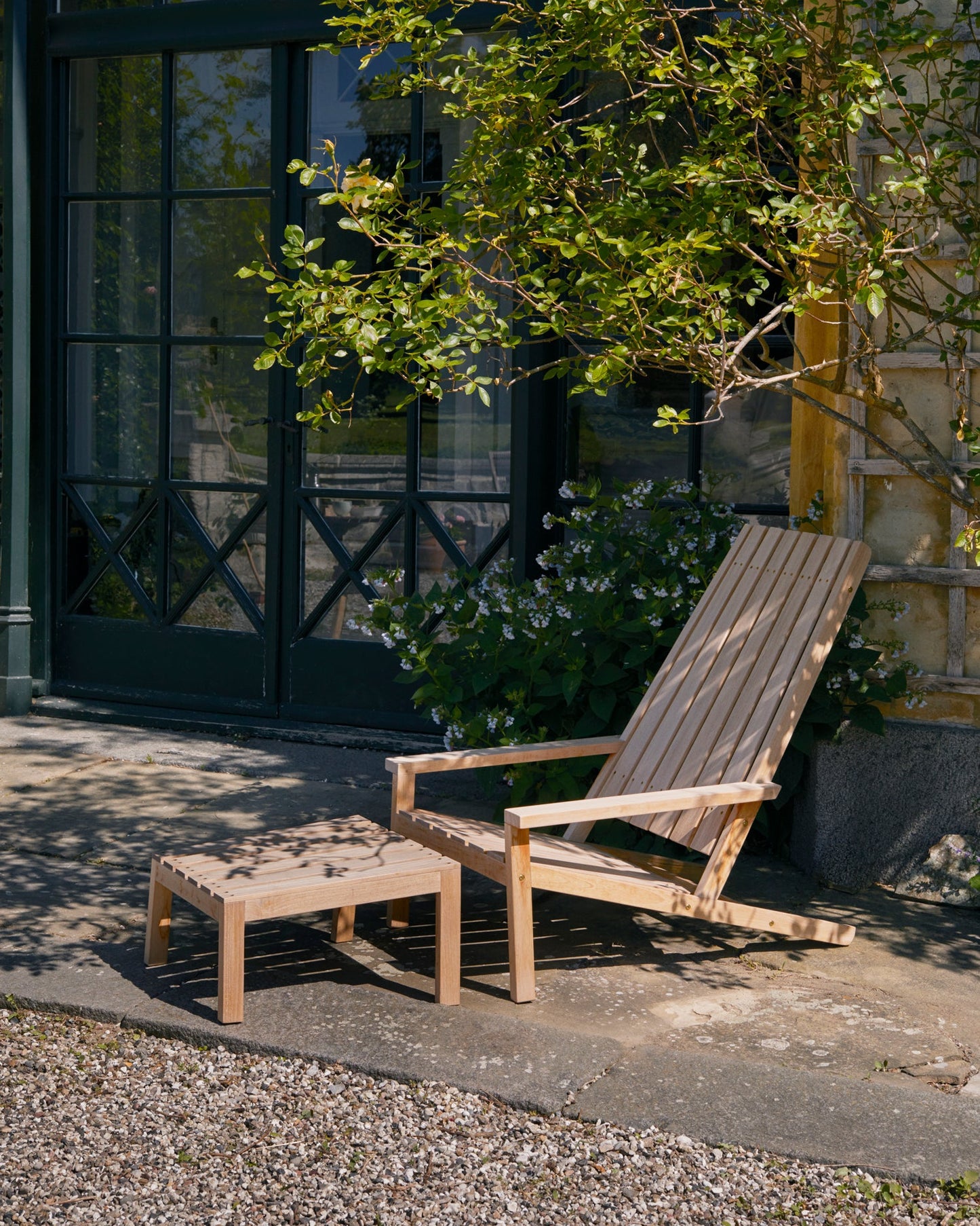 Between Lines Deck Chair