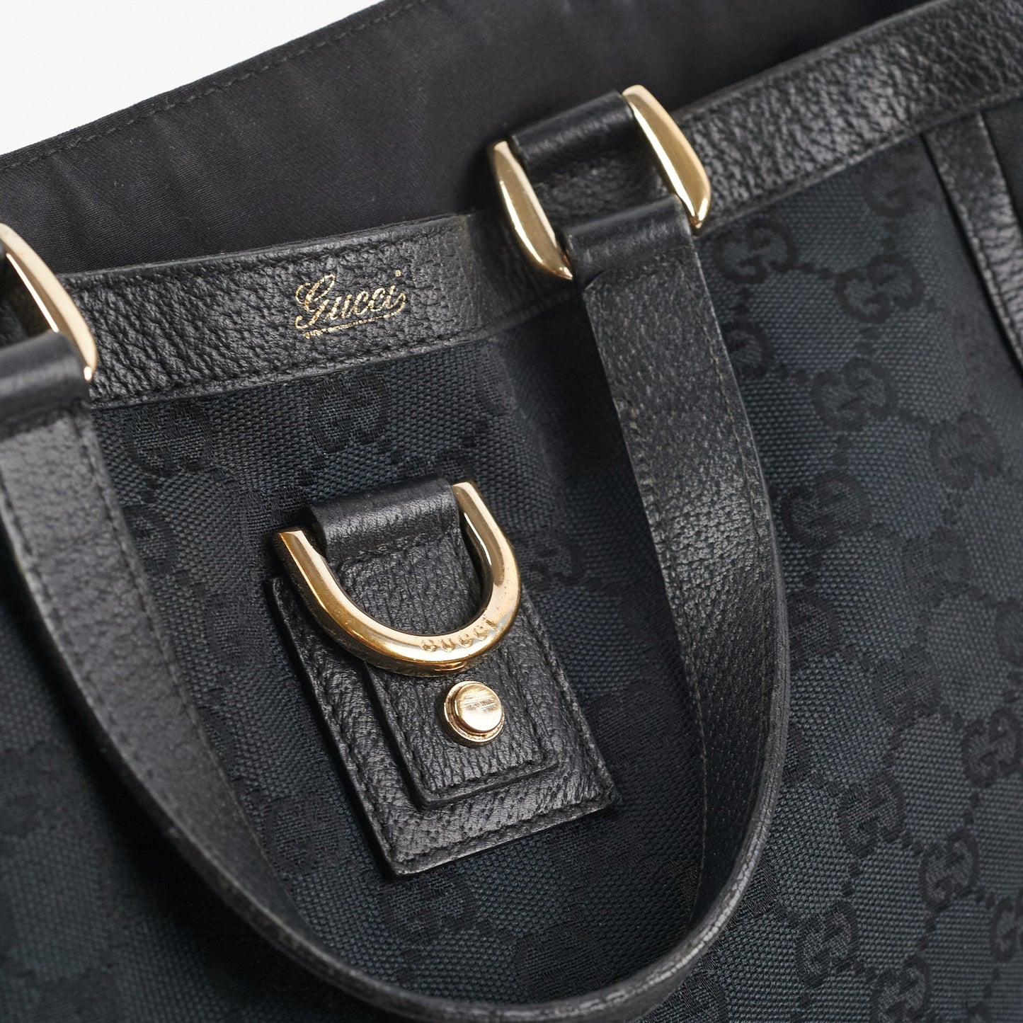 Gucci GG Hand Bag Black