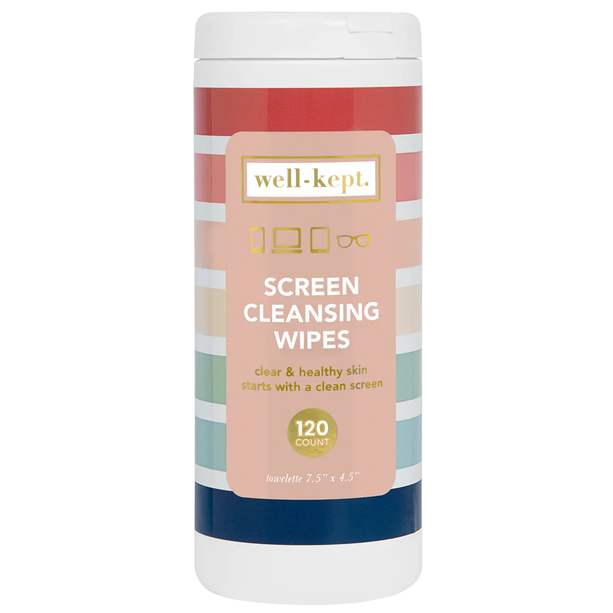 Well Kept Screen Cleansing Wipes - Better Days Canister