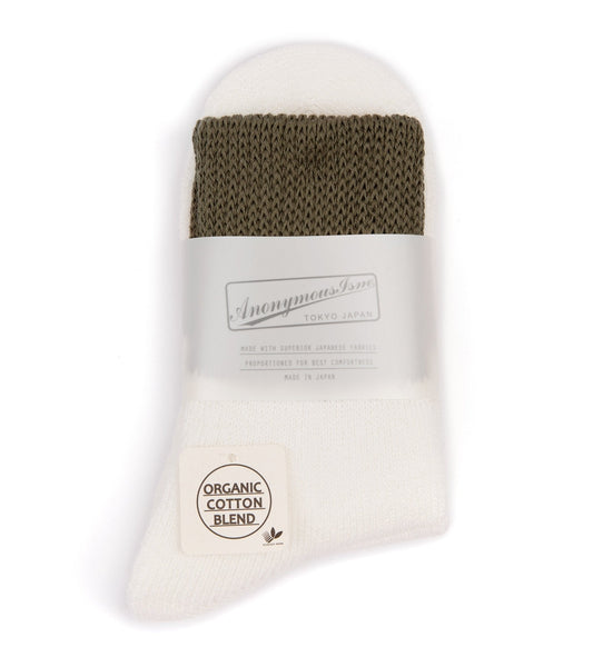 Anonymous Ism OC 2Panel Q Socks: Khaki