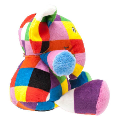 Elmer Rattle Soft Toy