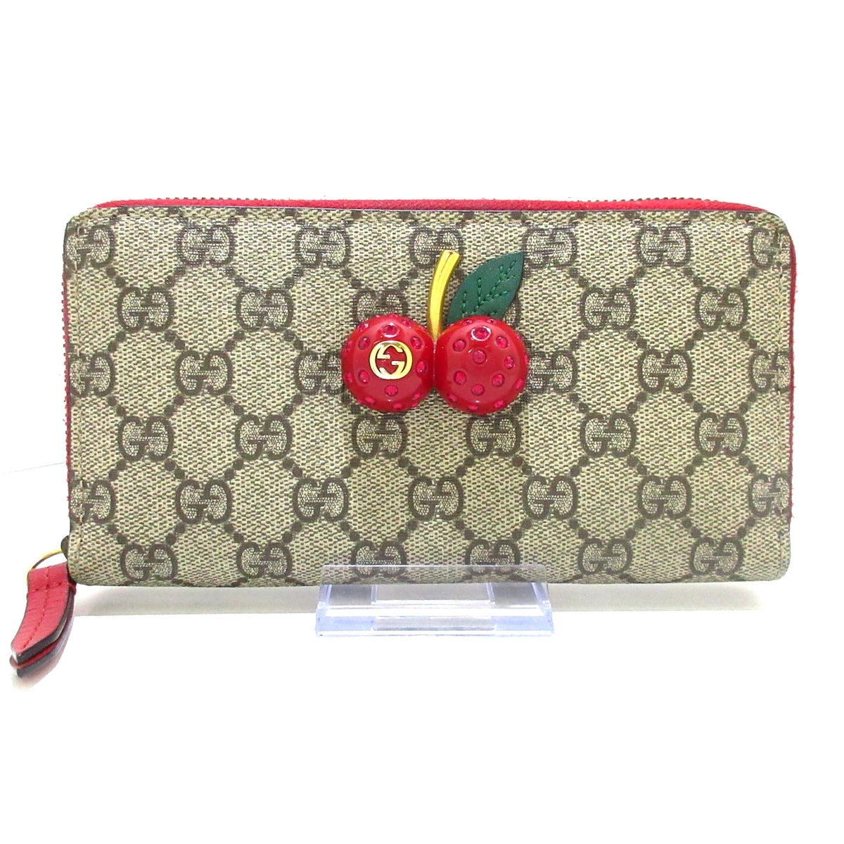 Gucci Gg Supreme  Canvas Wallet  (Pre-Owned)