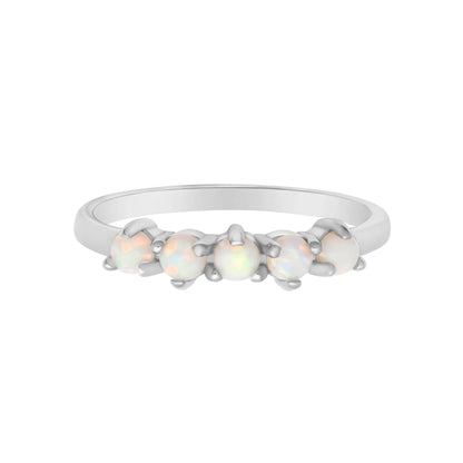 Arctic Opal Ring