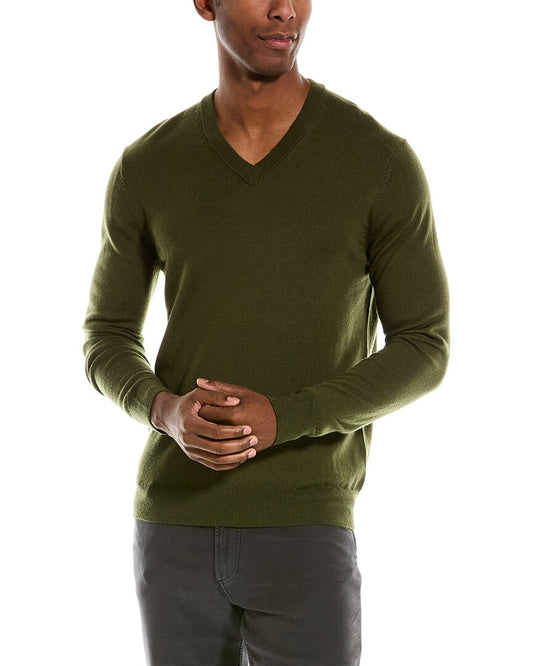 Quincy Wool V-Neck Sweater