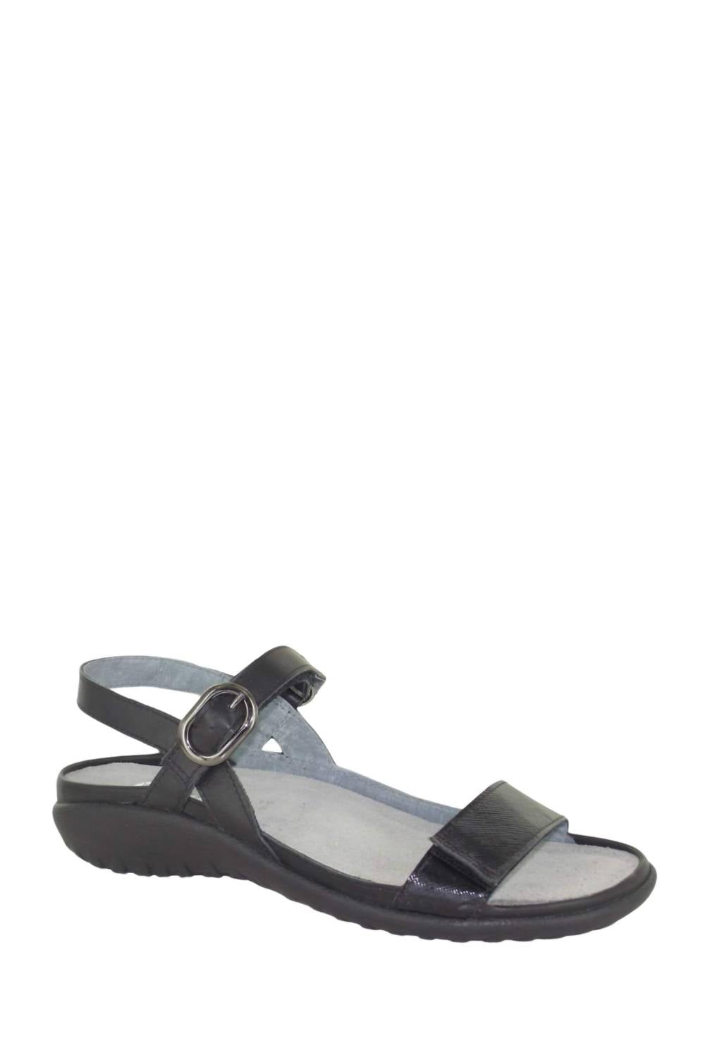 Koru Mozota Sandals In Black Luster