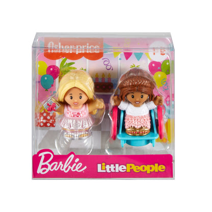 Little People Barbie Coffret Figurines Fête D’Anniversaire