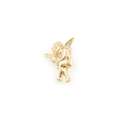 fucking awesome cherub gold pin