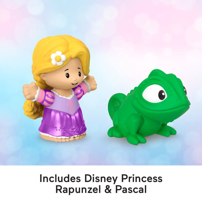 Disney Princess Rapunzel & Pascal Little People Toddler Figure Set, 2 Pieces