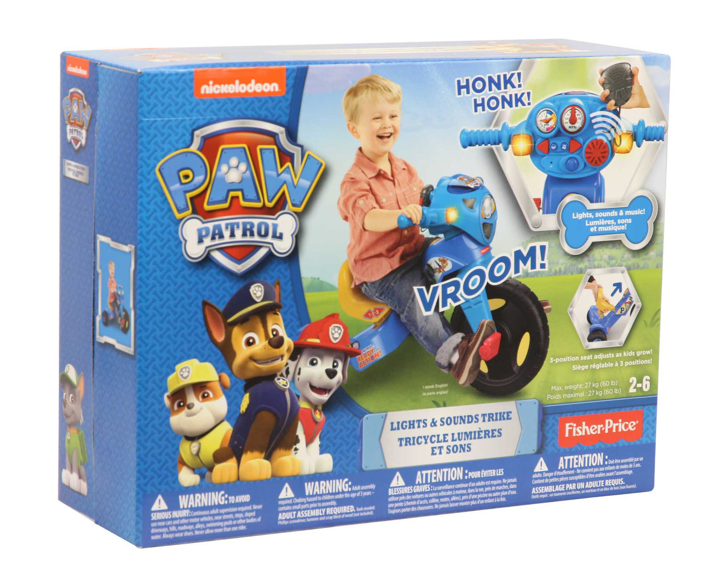 Fisher-Price Nickelodeon Paw Patrol Lights & Sounds Trike