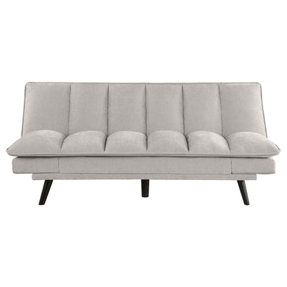 Laredo Upholstered Convertible Sofa Bed Light Grey