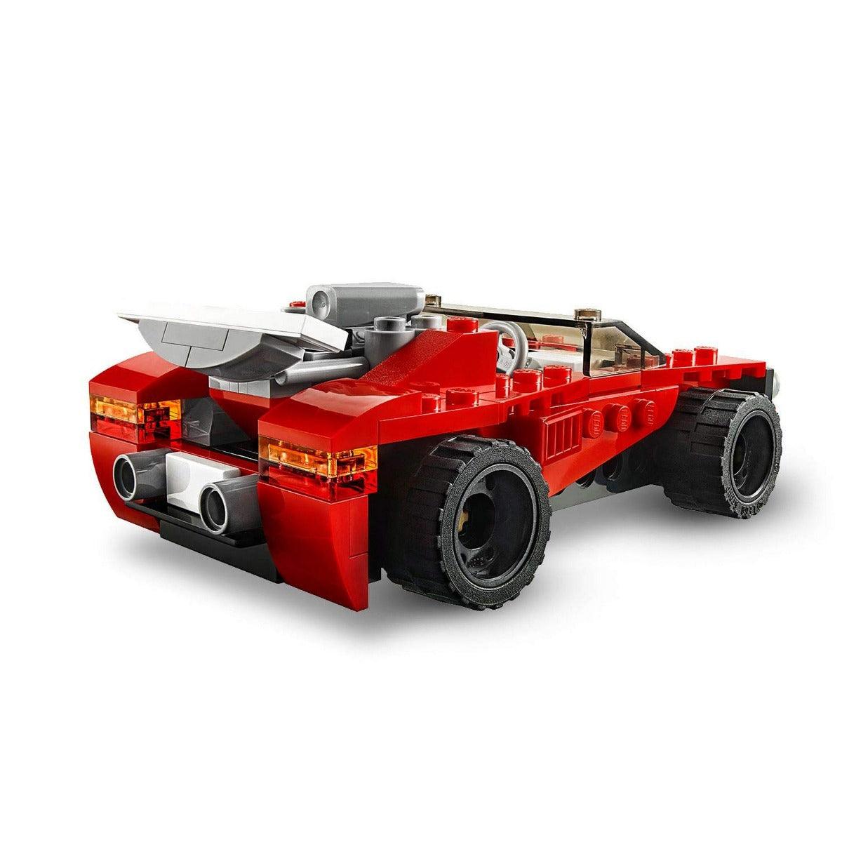 LEGO Creator 3in1 Sports Car - Hot Rod - Plane Building Kit for Ages 6+