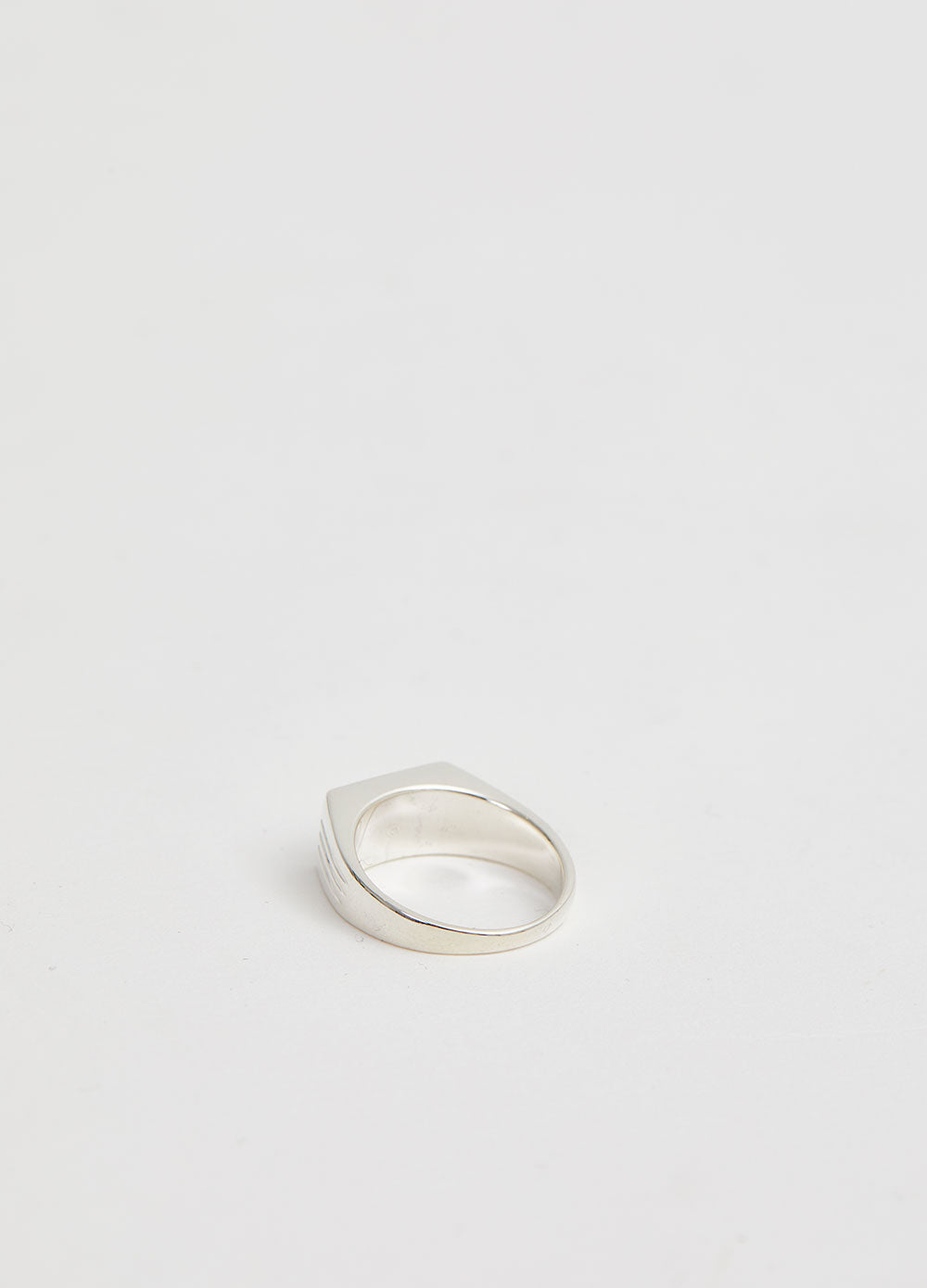 Three Line Signet Ring