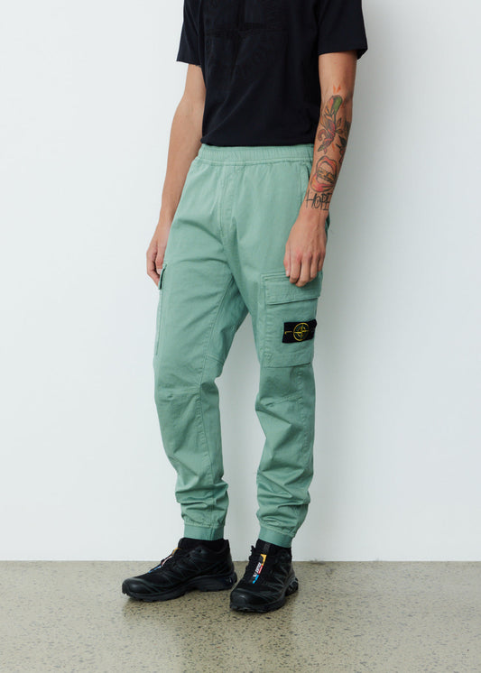 Elastic Waist and Cuff Cargo Pants