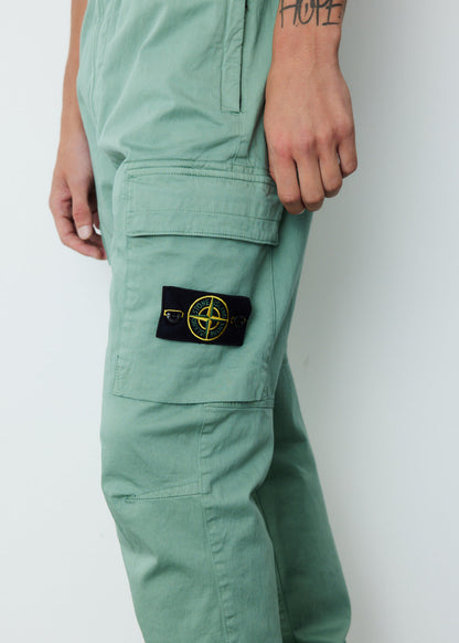 Elastic Waist and Cuff Cargo Pants