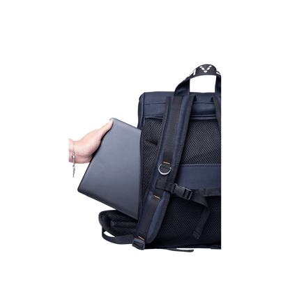 Xclusive Vegan PVC Laptop Backpack | Blue