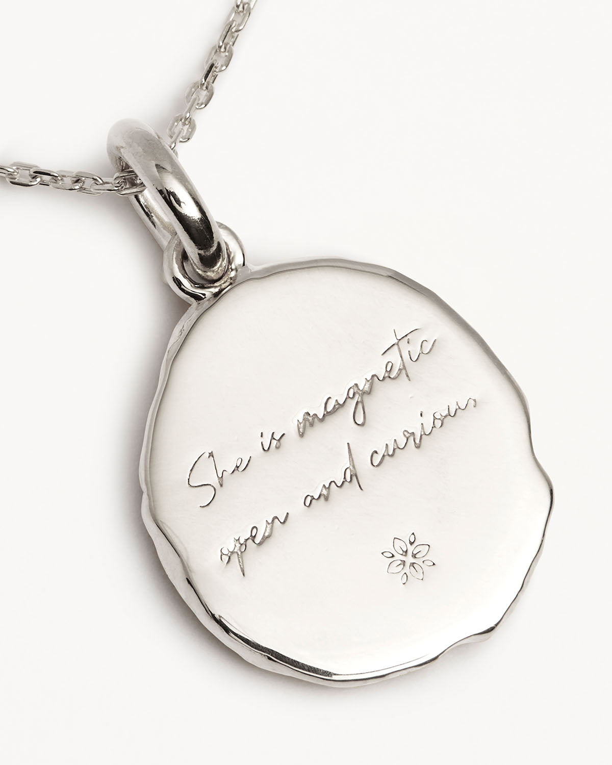 Sterling Silver She is Zodiac Necklace - Gemini