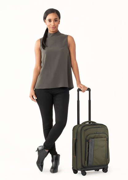 ZDX International Carry-On Expandable Spinner - Hunter