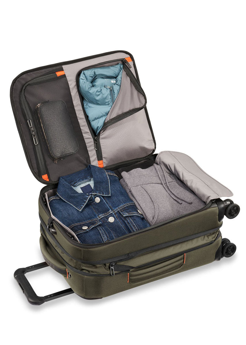 ZDX International Carry-On Expandable Spinner - Hunter