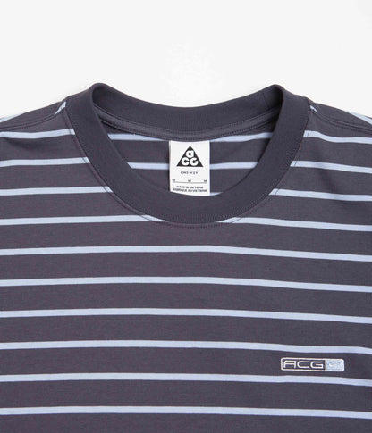 Nike ACG Stripe T-Shirt - Gridiron / Cobalt Bliss / Summit White