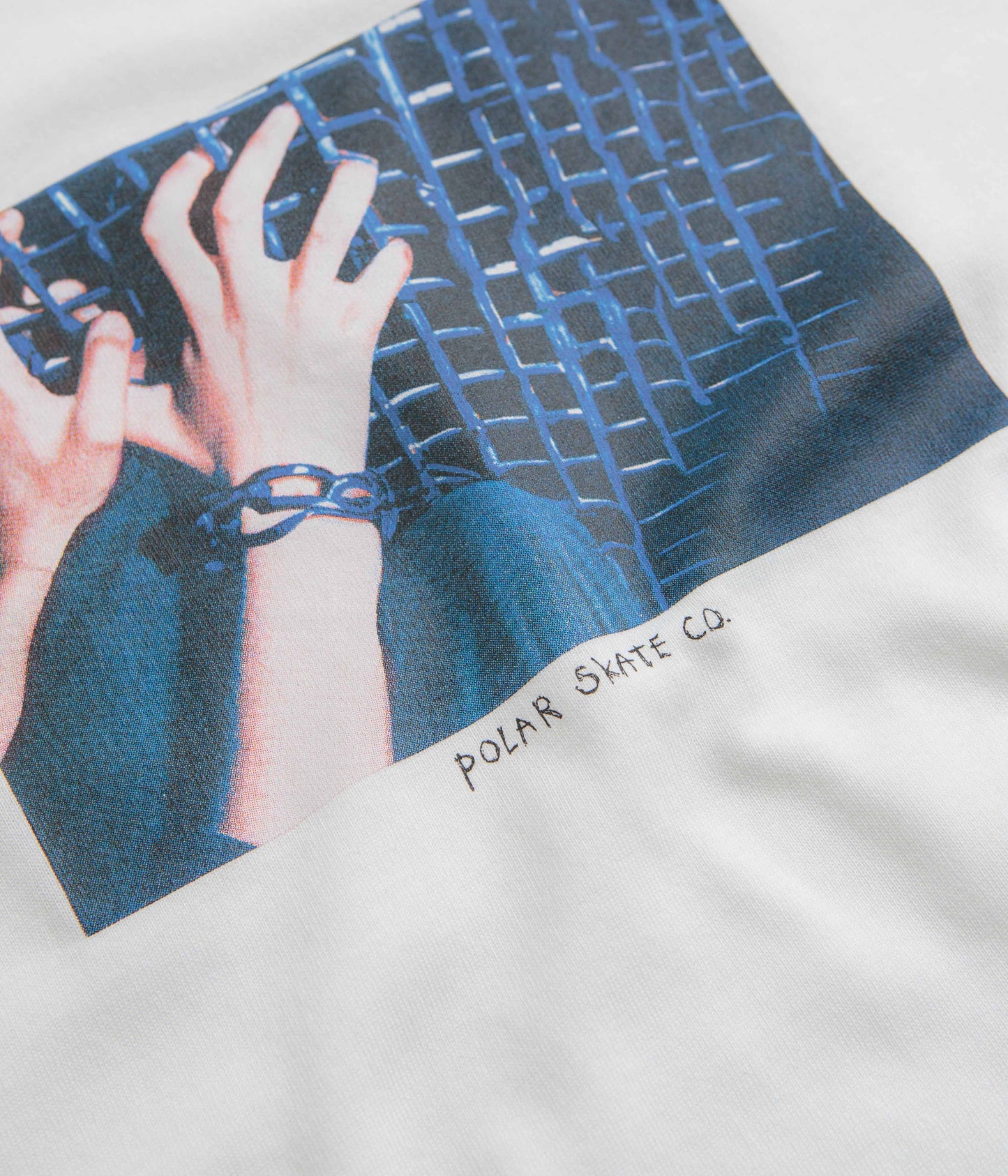 Polar Caged Hands T-Shirt - White