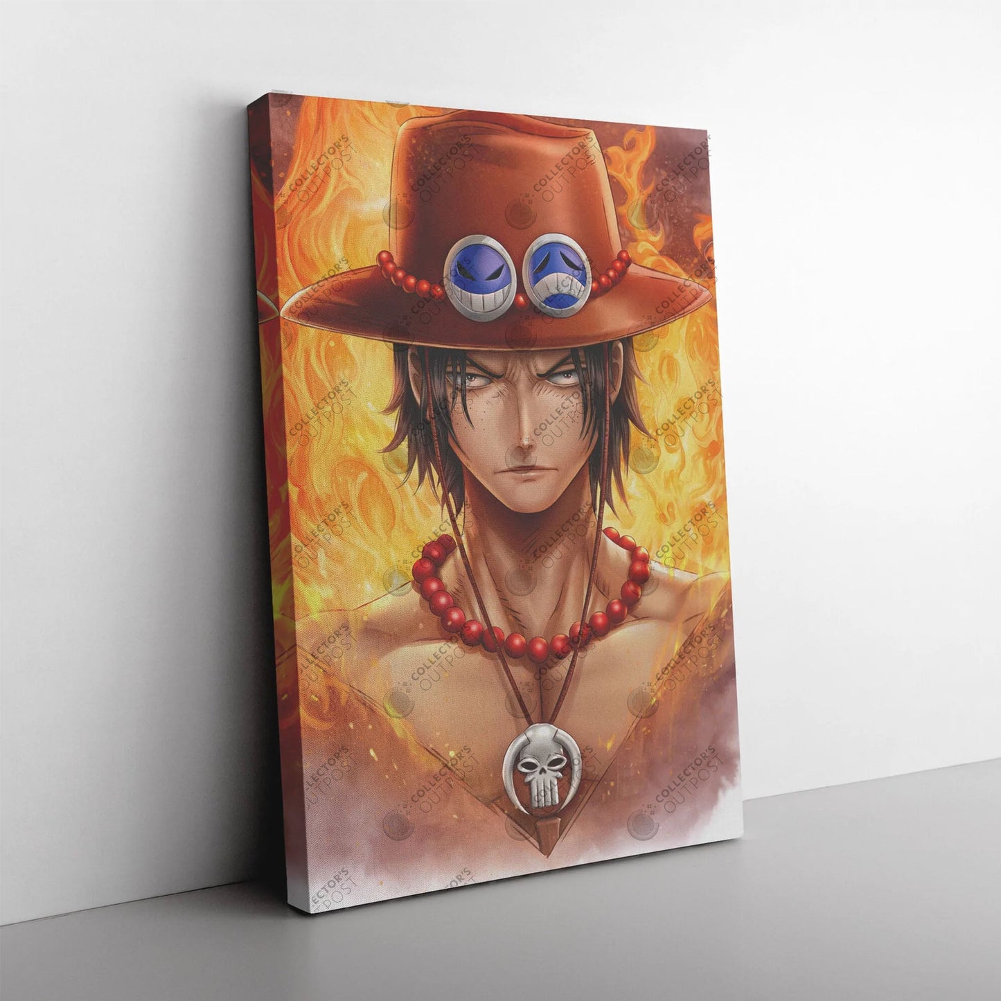 Portgas D. Ace "Fire Pirate" (One Piece) Legacy Portrait Art Print