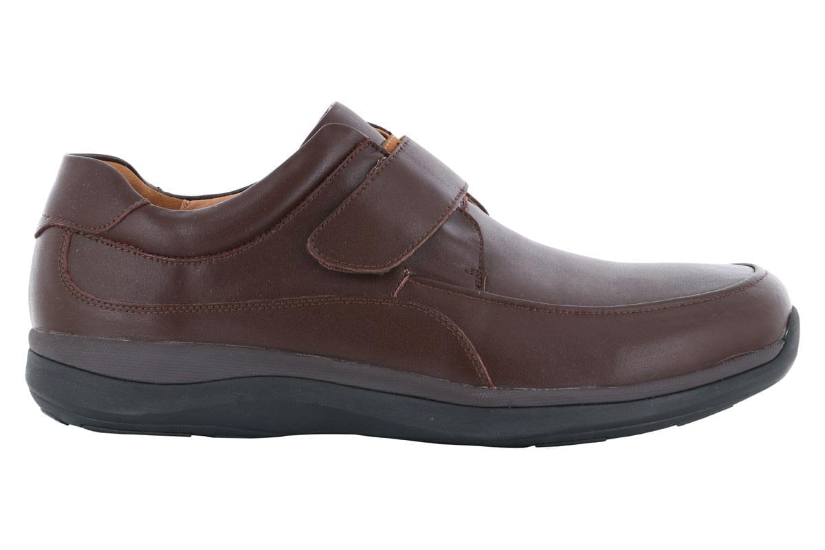 Propet Parker Velcro Shoe Brown