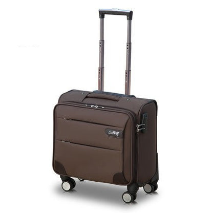 Universal Wheels Trolley Luggage Travel Bag Male Commercial Oxford Fabric Luggage Female,Mini