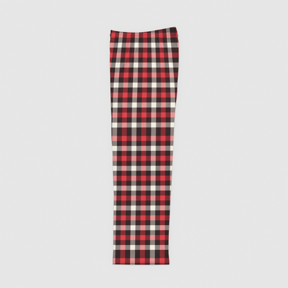 Red Plaid Lounge Bottoms