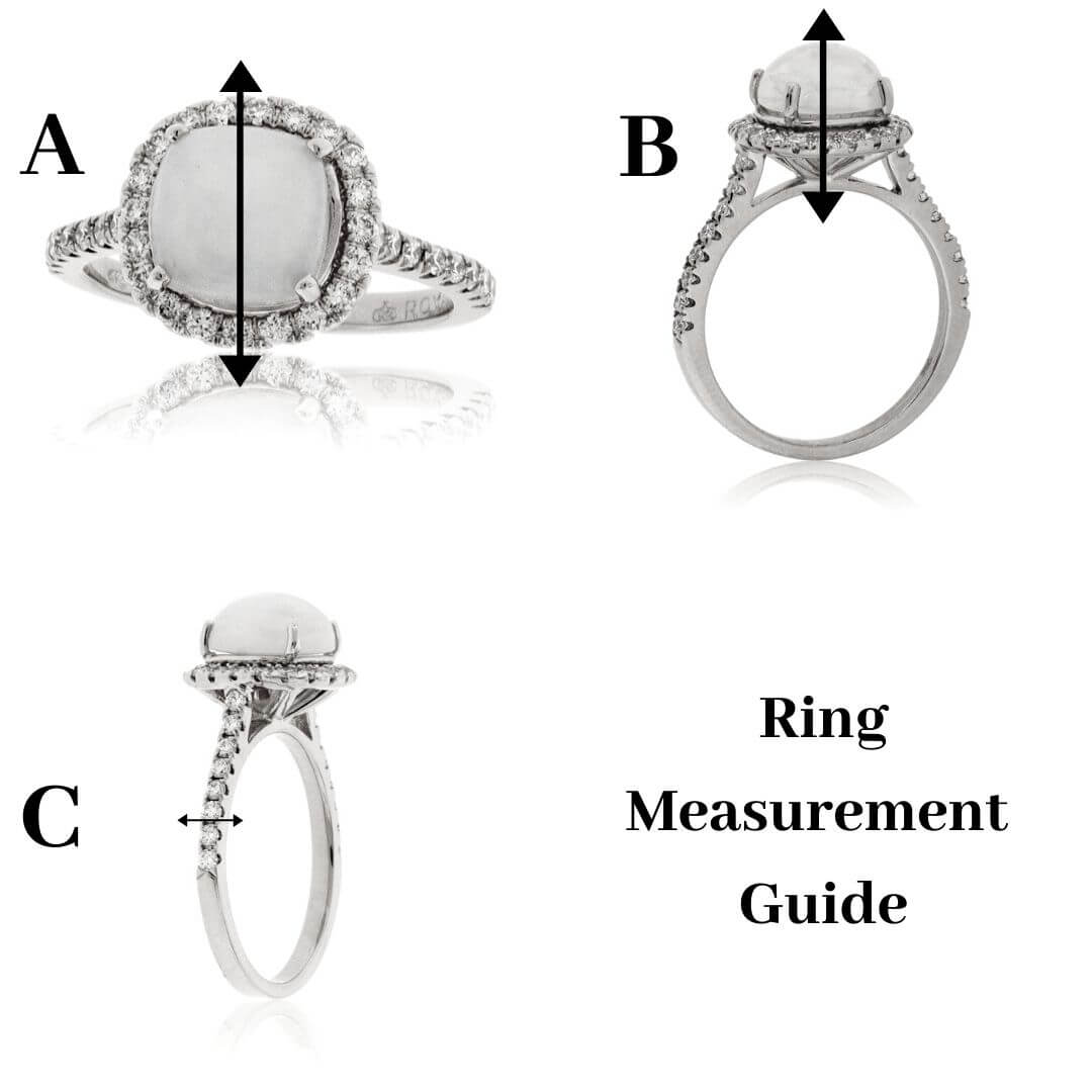 Three Bear 3D Style Mountain Ring