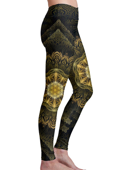 Tibetan Mantra Leggings