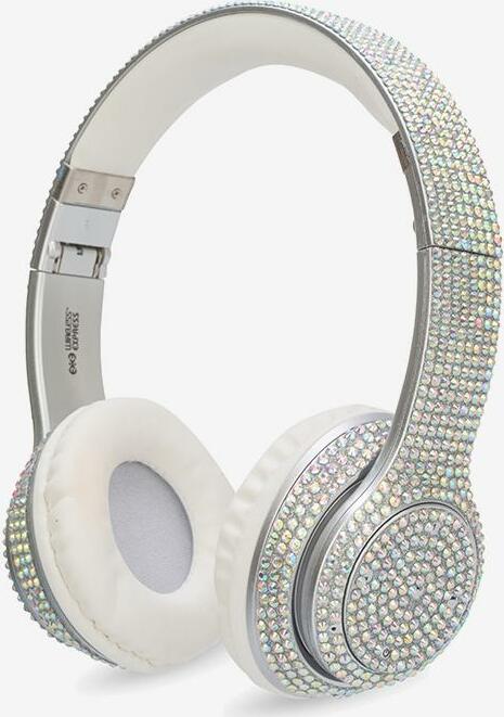 Stereo Bluetooth Headphones Iridescent Bling