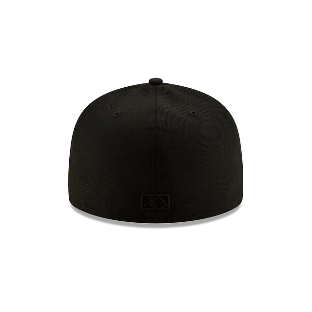 San Diego Padres Black On Black 59FIFTY Cerrada