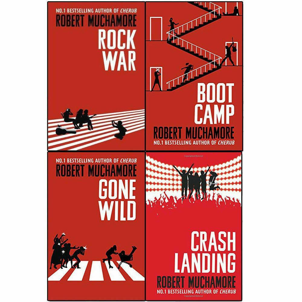 Rock War Series by Robert Muchamore 4 Books Collection Set - Ages 12-17 - Paperback